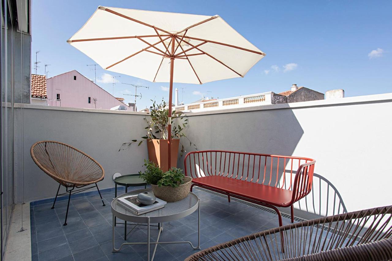 Piso Azul Premium Apartments In Bairro Alto By Lovelystay Lissabon Exterior foto
